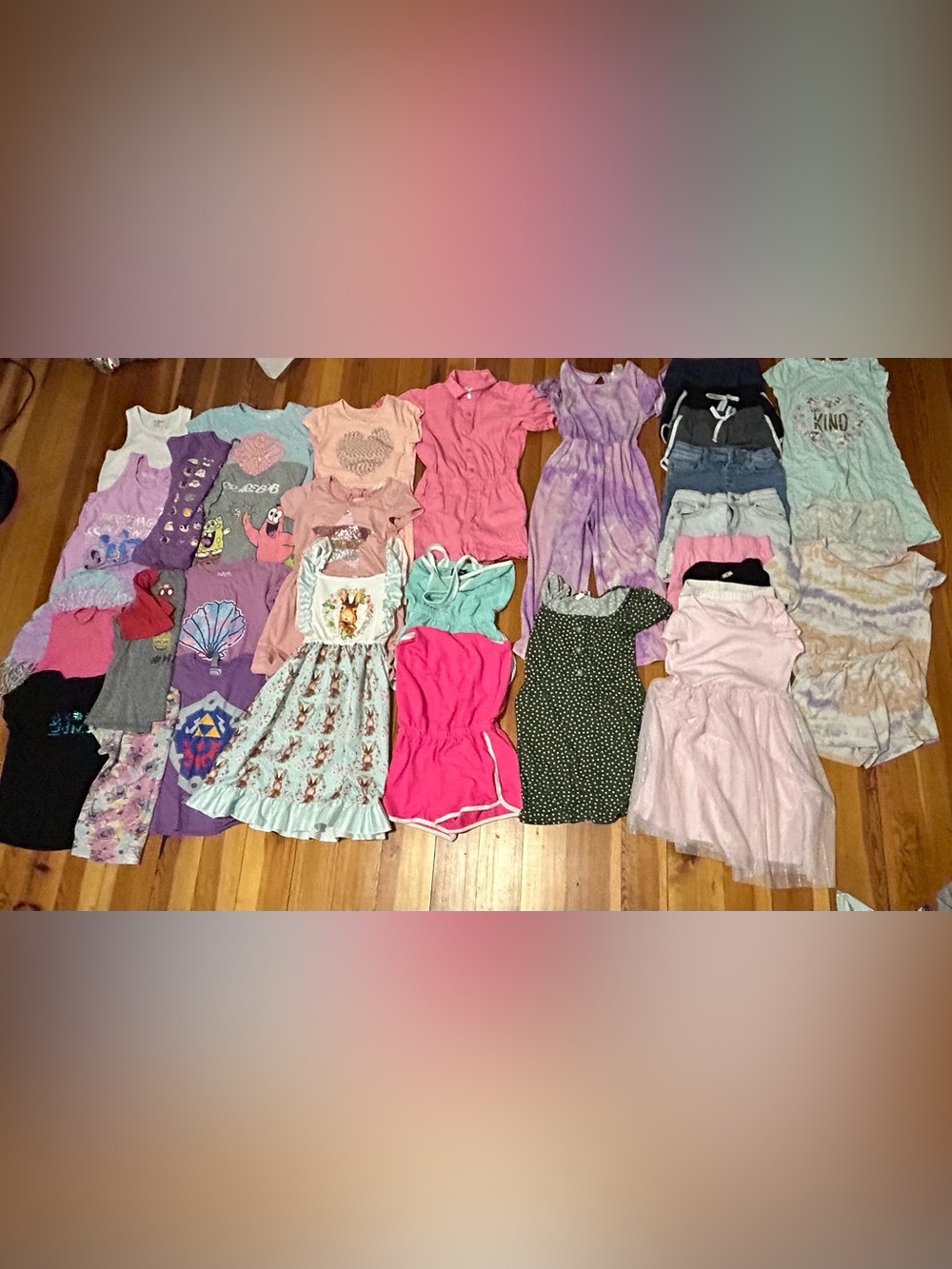 Lot of girls medium clothes